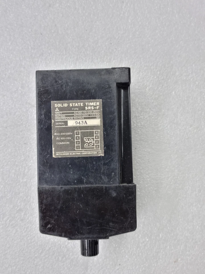 Mitsubishi srs-f solid state timer 2 TO 60 SEC AC100-110/200-220V